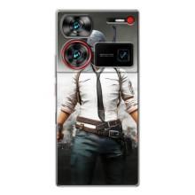 Чохол з картинкою "Герой Pubg" на ZTE Nubia Z60 Ultra – Пабг