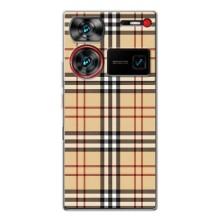 Чехол с Брендами одежды на Нубия З60 Ультра – Burberry стиль