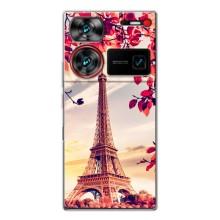 Чехол с Эйфелевой башней на ZTE Nubia Z60 Ultra – Paris photo