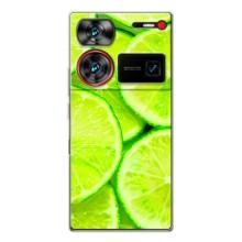 Чохол з зображенням смачної їжі для ZTE Nubia Z60 Ultra – Лайм