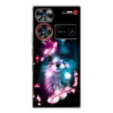 Чохол з Лисичкою для ZTE Nubia Z60 Ultra – Чорна лисиця