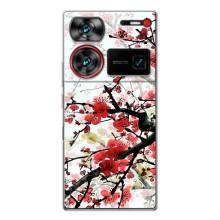 Чехол с принтом САКУРЫ на ZTE Nubia Z60 Ultra – Красивая Сакура