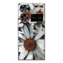 Чохол з ромашками на ZTE Nubia Z60 Ultra – Квіти Ромашки