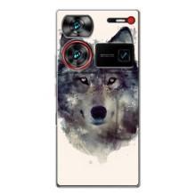 Чехол с Волком на ZTE Nubia Z60 Ultra – Волк