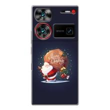 Чехол Санта Клаус для ZTE Nubia Z60 Ultra – Подарки от Санты