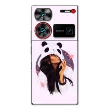 Чехол Стильные девушки на ZTE Nubia Z60 Ultra – В пижаме