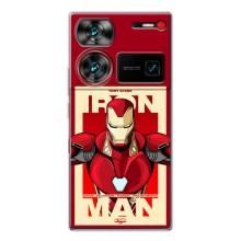Чохол Супергерой Залізна Людина на ZTE Nubia Z60 Ultra – Iron man