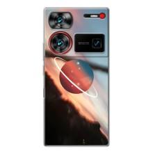 Чехол (ТПУ) с планетами на ZTE Nubia Z60 Ultra – Сатурн
