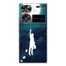 Чехол (ТПУ) с планетами на ZTE Nubia Z60 Ultra – To The moon