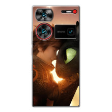 Чехол дракон Беззубик для ZTE Nubia Z60 Ultra – Беззубик и Иккинг