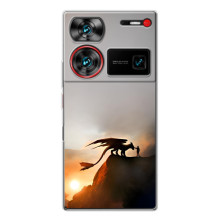 Чехол дракон Беззубик для ZTE Nubia Z60 Ultra – Мультиик Беззубик