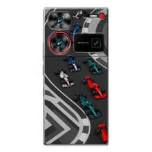 Чохол Формула1 на ZTE Nubia Z60 Ultra – Траса Ф1