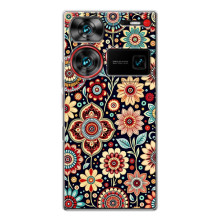 Чохол з принтом Килим для ZTE Nubia Z60 Ultra – Квітковий килим