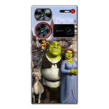 Чохол з мультфільмом Шрек на ZTE Nubia Z60 Ultra