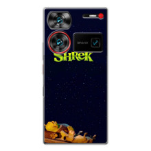 Чохол з мультфільмом Шрек на ZTE Nubia Z60 Ultra – Шрек лого