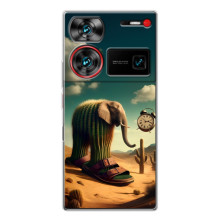 Чехол с мемами тралалело тралала для ZTE Nubia Z60 Ultra