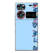 Чохол з принтом Стіч на ZTE Nubia Z60 Ultra – Стіч фон