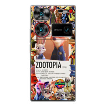 Чохол Зоотрополіс на ZTE Nubia Z60 Ultra – Колаж Зоо