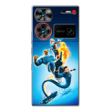 Чохол з принтом Фантастична четвірка для ZTE Nubia Z60 Ultra – Фантастична 4-ка