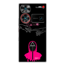 Чохол Гра в кальмара для ZTE Nubia Z60 Ultra – Охоронець