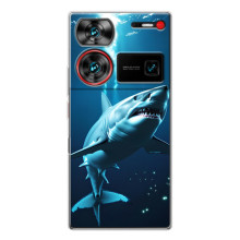 Чохол з картинкою 'Хижаки' для ZTE Nubia Z60 Ultra – Акула