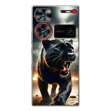 Чохол з картинкою 'Хижаки' для ZTE Nubia Z60 Ultra – Пантера