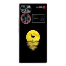 Літній Чохол на ZTE Nubia Z60 Ultra – Жовтий Захід сонця