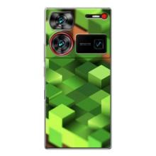 Чохли для ZTE Nubia Z60 Ultra (Персонажі МайнКрафт) – Текстура