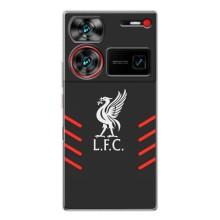 Силиконовые Чехлы принт Футбол на ZTE Nubia Z60 Ultra – Эмблема Liverpool