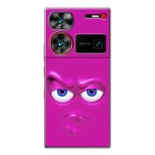 Силиконовые Чехлы (смешные стикеры) для ZTE Nubia Z60 Ultra – Хитрая мордочка