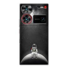 Силіконовый Чохол з принтом "Космонавти" на ZTE Nubia Z60 Ultra – Космонавт романтик