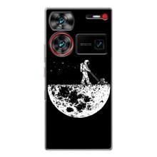 Силіконовый Чохол з принтом "Космонавти" на ZTE Nubia Z60 Ultra – Космонавт