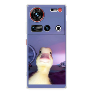 Бампер з принтом Меми для ZTE Nubia Z70 Ultra (Качка)