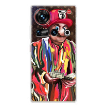 Брендновые Чехлы для ZTE Nubia Z70 Ultra - (PREMIUMPrint) (Mario LV)