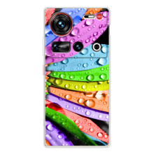 Чехлы (ART) Цветы на ZTE Nubia Z70 Ultra (VPrint) (Семицветик)