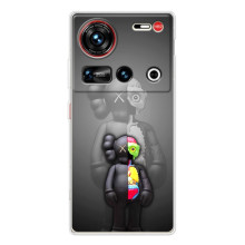 Чохли для ZTE Nubia Z70 Ultra - Bearbrick Louis Vuitton (PREMIUMPrint) (Тіло Bearbrick)
