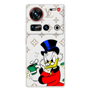 Чехлы для ZTE Nubia Z70 Ultra - Скрудж МакДак Louis Vuitton (PREMIUMPrint)
