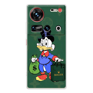 Чехлы для ZTE Nubia Z70 Ultra - Скрудж МакДак Louis Vuitton (PREMIUMPrint)