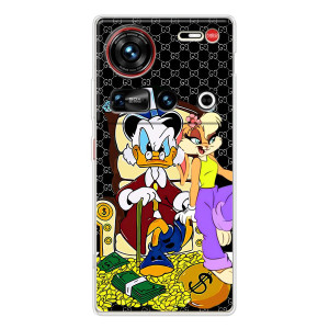 Чехлы для ZTE Nubia Z70 Ultra - Скрудж МакДак Louis Vuitton (PREMIUMPrint)