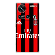 Чехлы для ZTE Nubia Z70 Ultra (VPrint) - Футбольные клубы – Milan
