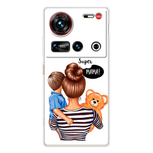 Чохли для МАМИ на ZTE Nubia Z70 Ultra – Мама і син