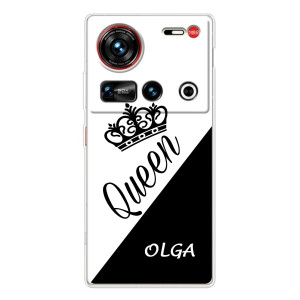 Чехлы для ZTE Nubia Z70 Ultra - Женские имена – OLGA