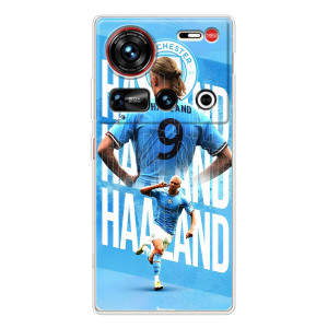Чохли з принтом на ZTE Nubia Z70 Ultra Футболіст – Erling Haaland