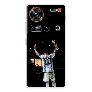Чехлы Лео Месси Аргентина для ZTE Nubia Z70 Ultra (Лео Чемпион)