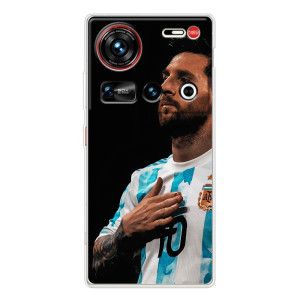 Чехлы Лео Месси Аргентина для ZTE Nubia Z70 Ultra (Месси Капитан)