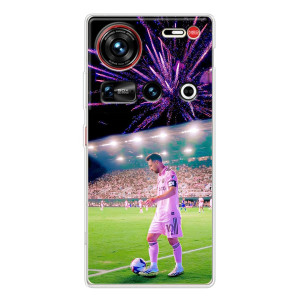 Чехлы Лео Месси в Майами на ZTE Nubia Z70 Ultra – Месси в Майами