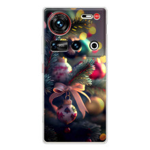 Чохли на Новий Рік ZTE Nubia Z70 Ultra (Гарна ялинка)