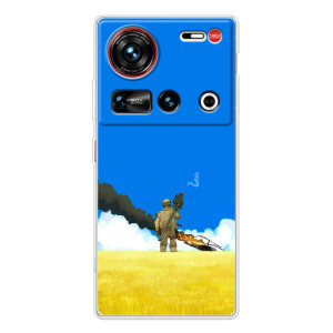 Чехлы на военную тематику для ZTE Nubia Z70 Ultra – Попадание