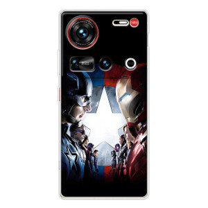 Чехлы с героями Марвел ZTE Nubia Z70 Ultra (VPrint)