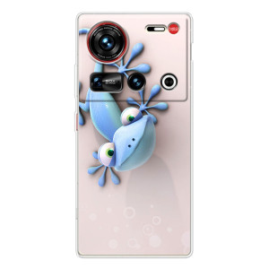 Чохли з зображенням різних тварин на ZTE Nubia Z70 Ultra – Геккон
